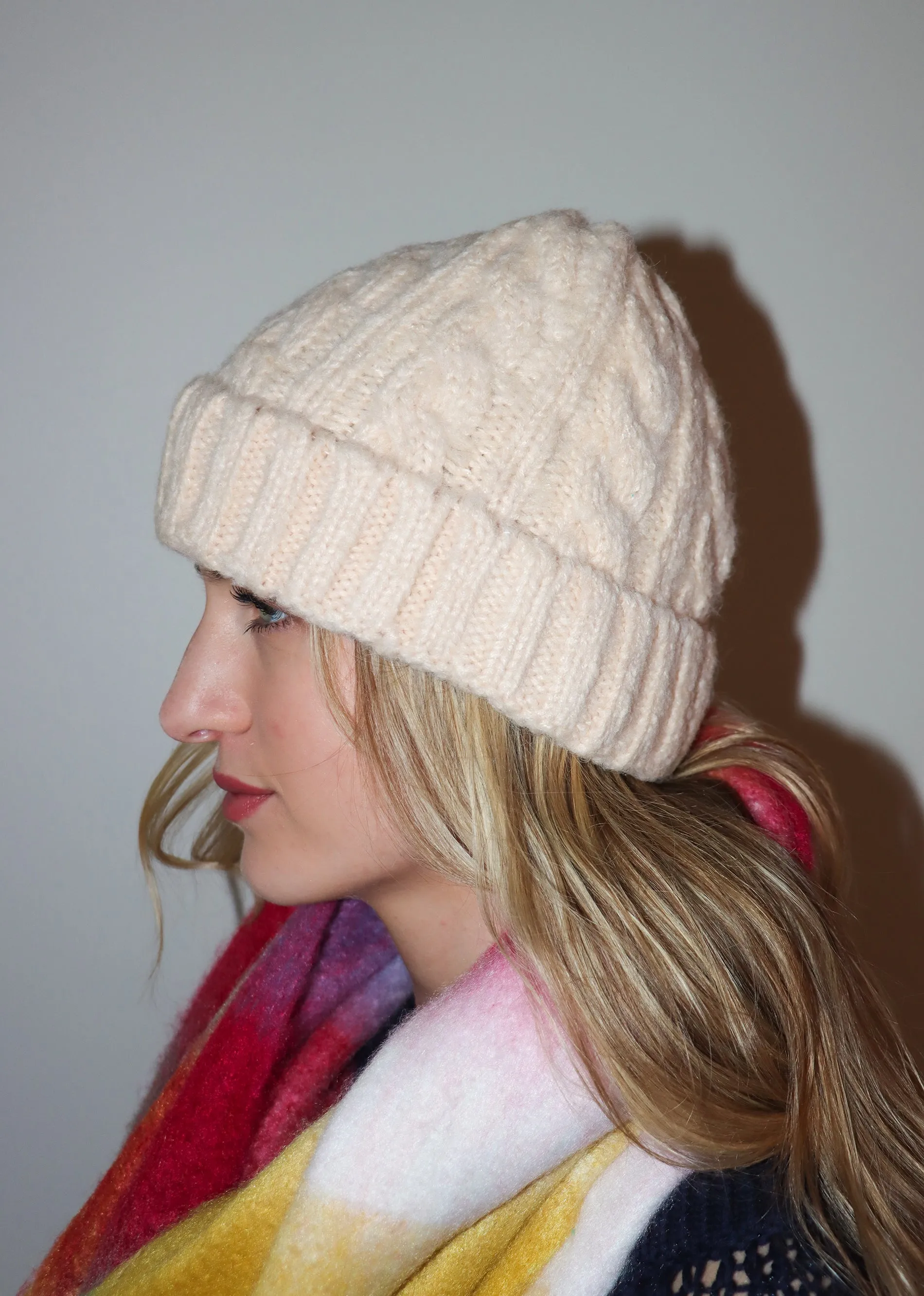 I Wanna Know Beanie ★ Cream sold by Rock N Rags product image thumbnail 2