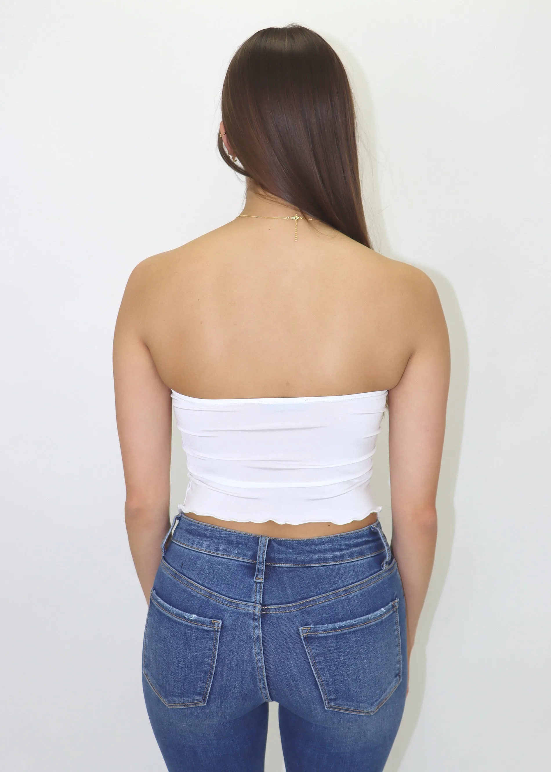 Dance The Night Tube Top ★ White sold by Rock N Rags product image thumbnail 4