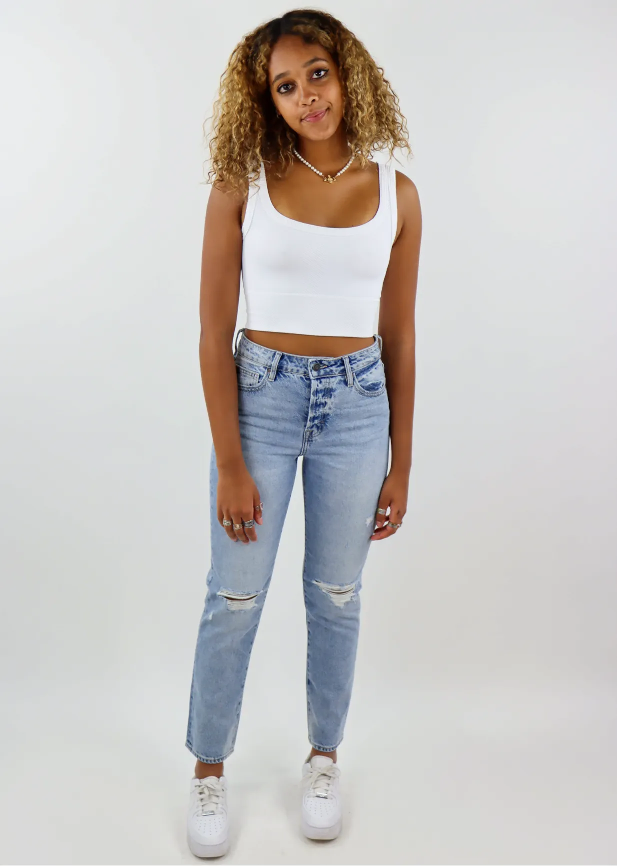 Good Old Days Straight Leg Jeans ★ Light Wash sold by Rock N Rags product image thumbnail 5