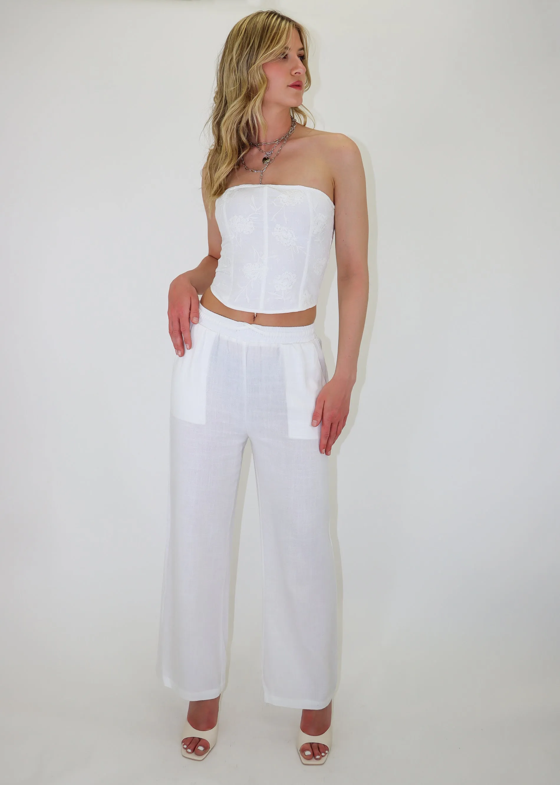 Sun Kissing Pants ★ White sold by Rock N Rags product image thumbnail 2