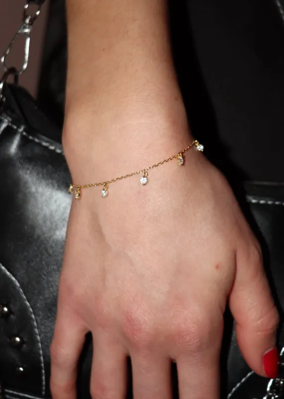 Teardrops Bracelet ★ Gold sold by Rock N Rags