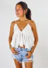 Go With The Flow Tank ★ White sold by Rock N Rags