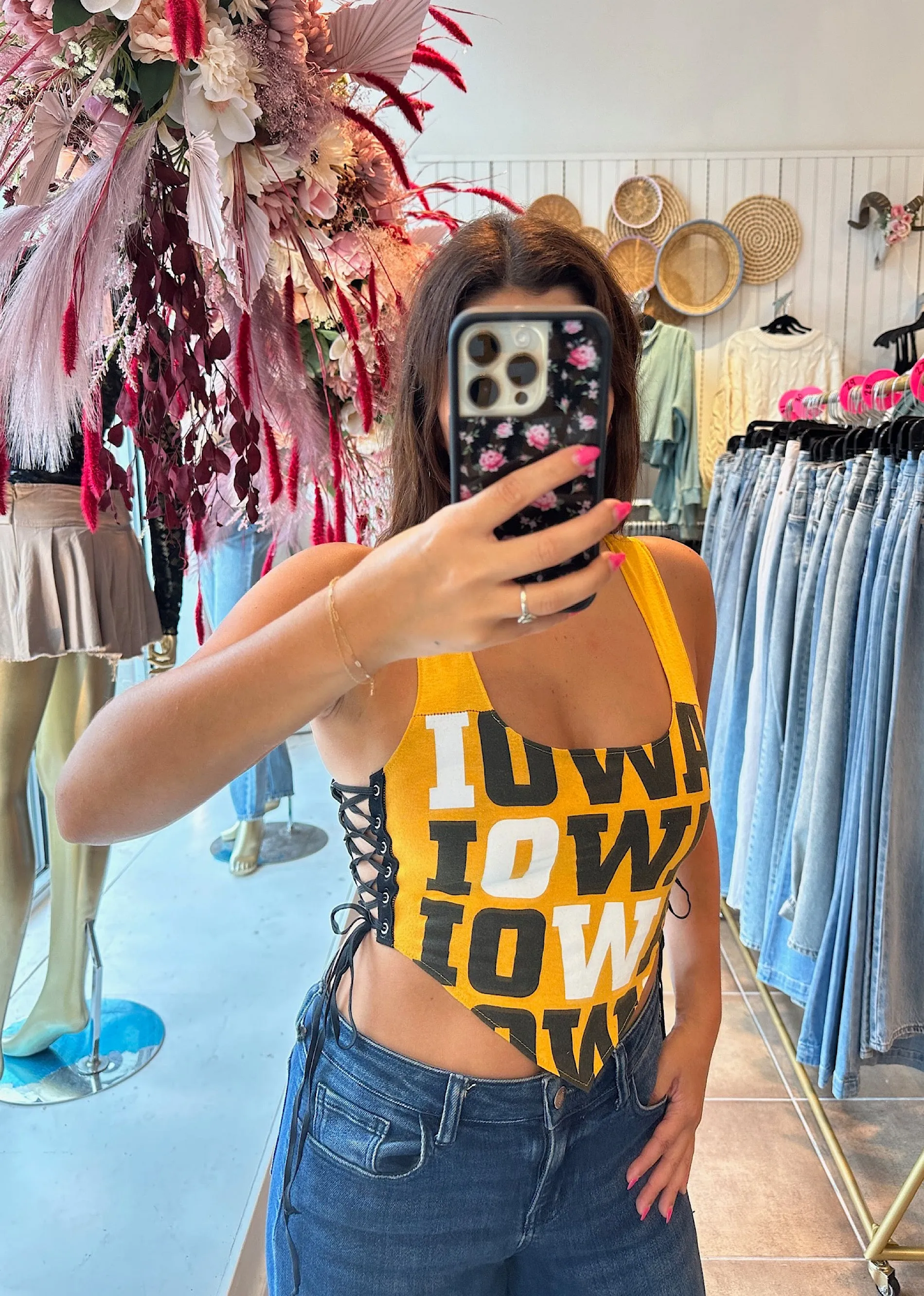 Iamkoko.la Reworked Iowa Tank ★ Yellow sold by Rock N Rags product image thumbnail 3