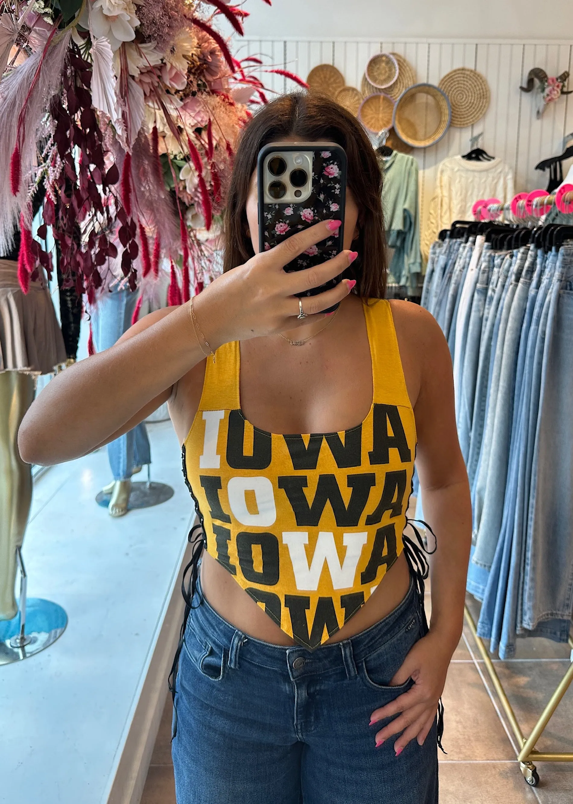 Iamkoko.la Reworked Iowa Tank ★ Yellow sold by Rock N Rags product image thumbnail 2