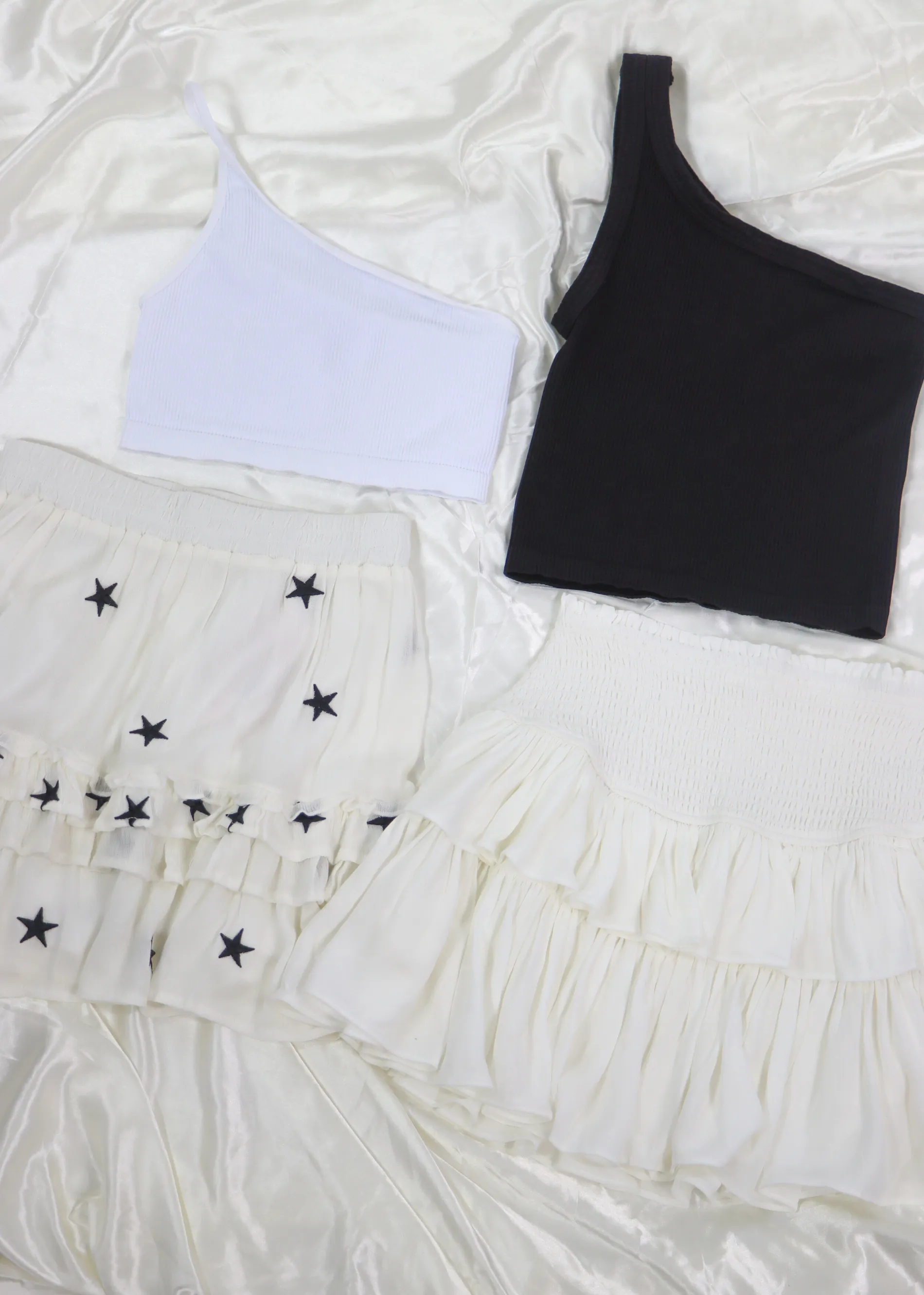 Tanks & Skirts Bundle ★ Black & White sold by Rock N Rags