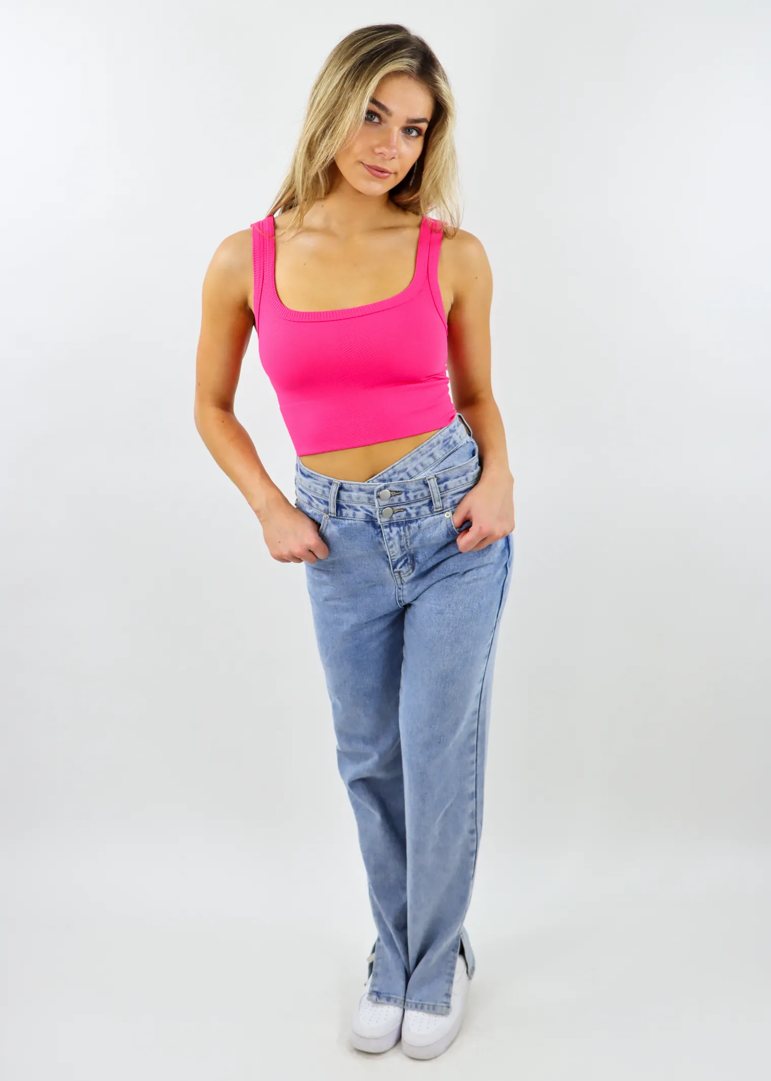 Spill The Tea Tank ★ Hot Pink sold by Rock N Rags product image thumbnail 4