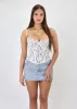 Who's Lovin' You Lace Corset ★ White sold by Rock N Rags
