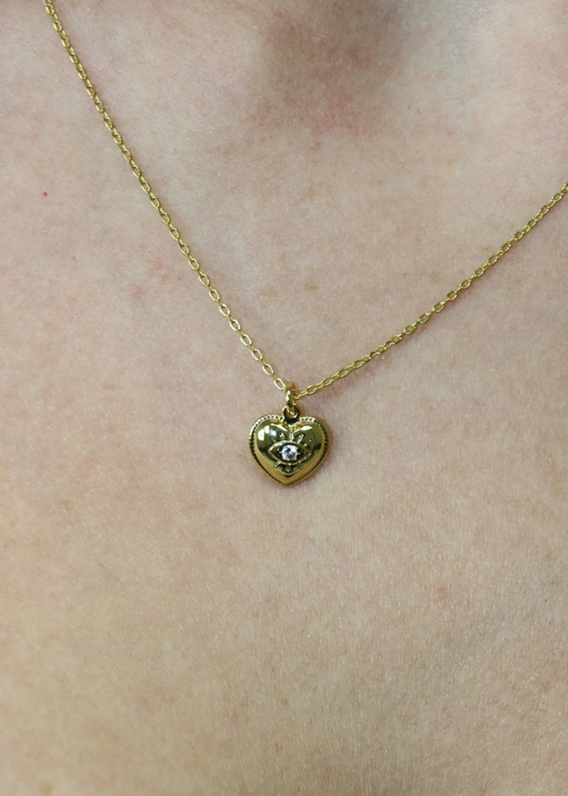 Eye Know Necklace ★ Gold sold by Rock N Rags product image thumbnail 2