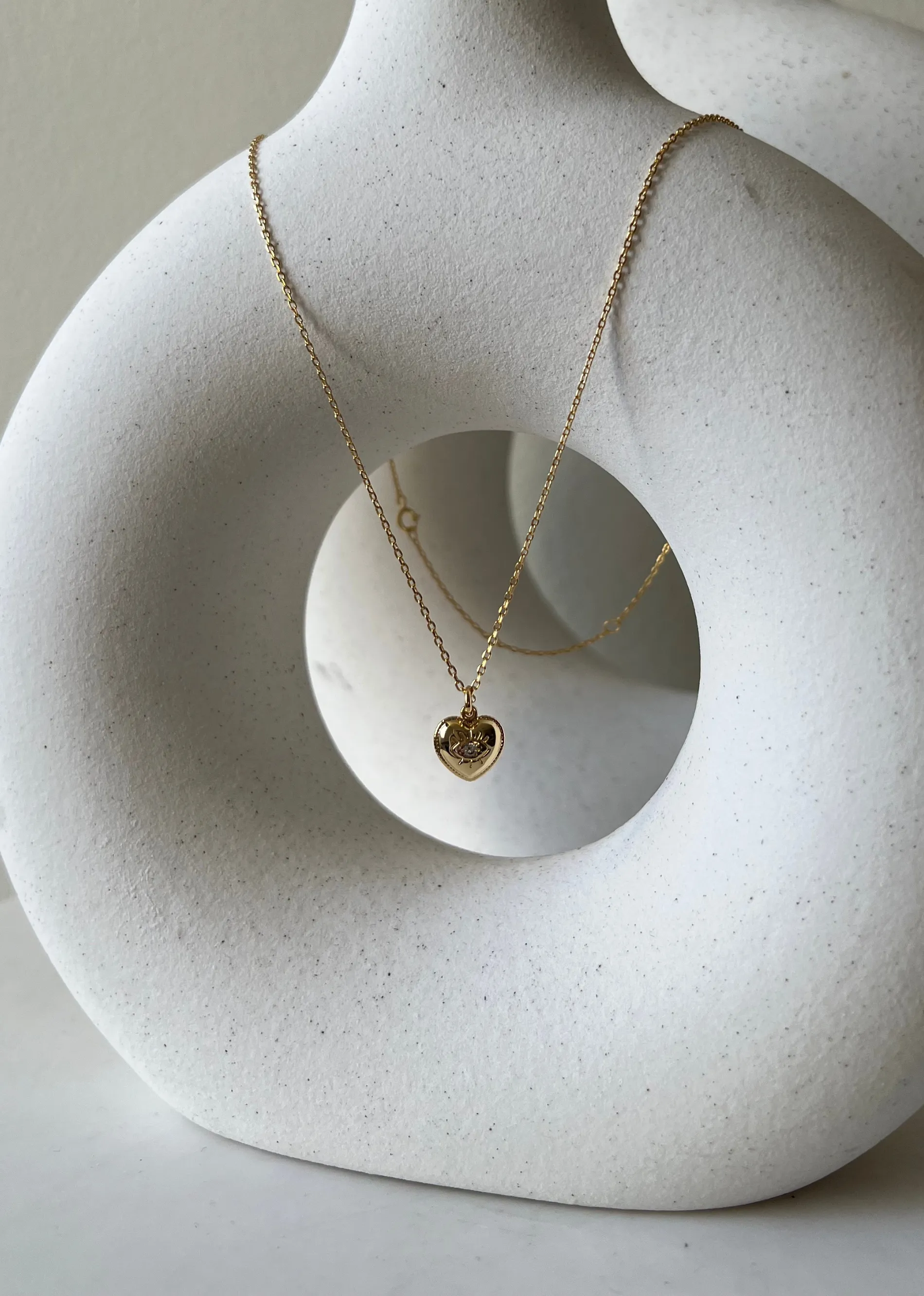 Eye Know Necklace ★ Gold sold by Rock N Rags