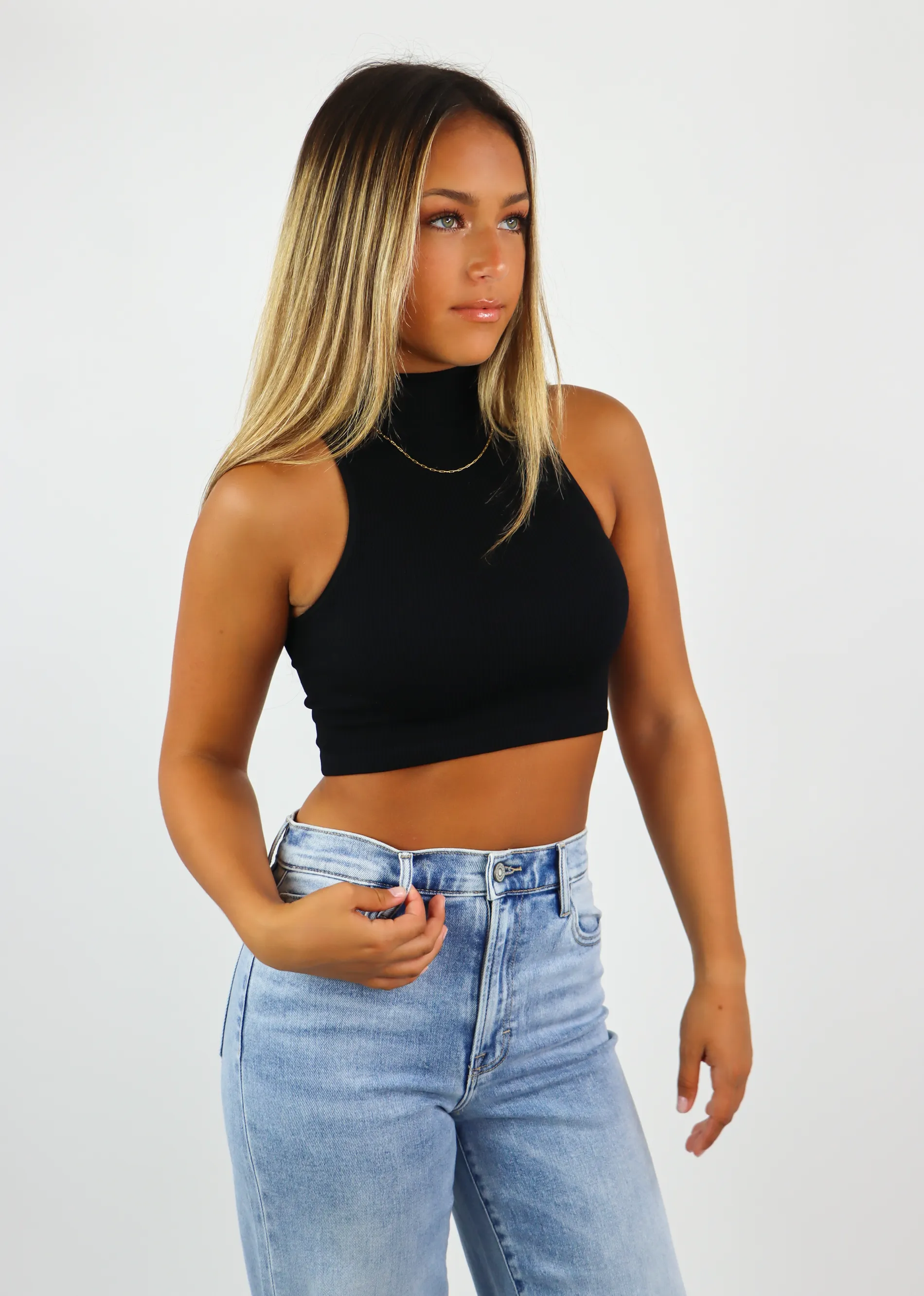 Records On Tank ★ Black sold by Rock N Rags product image thumbnail 4