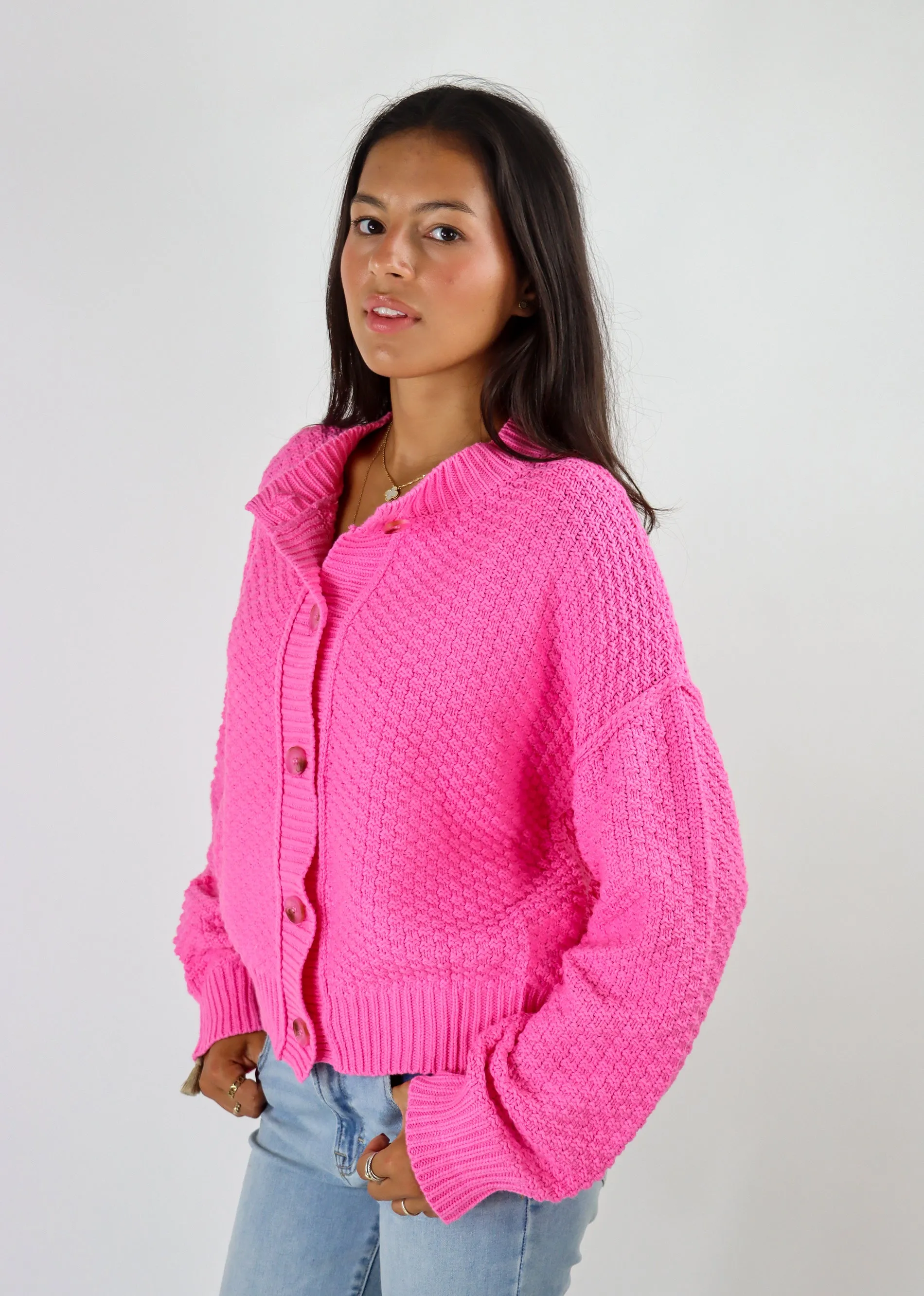 Fall Nights Cardigan ★ Bubblegum sold by Rock N Rags product image thumbnail 3