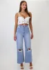 Rollas Check Out Wide Leg Jeans ★ Light Wash sold by Rock N Rags