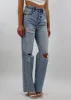 Lost In Between Straight Leg Jeans ★ Light Wash sold by Rock N Rags