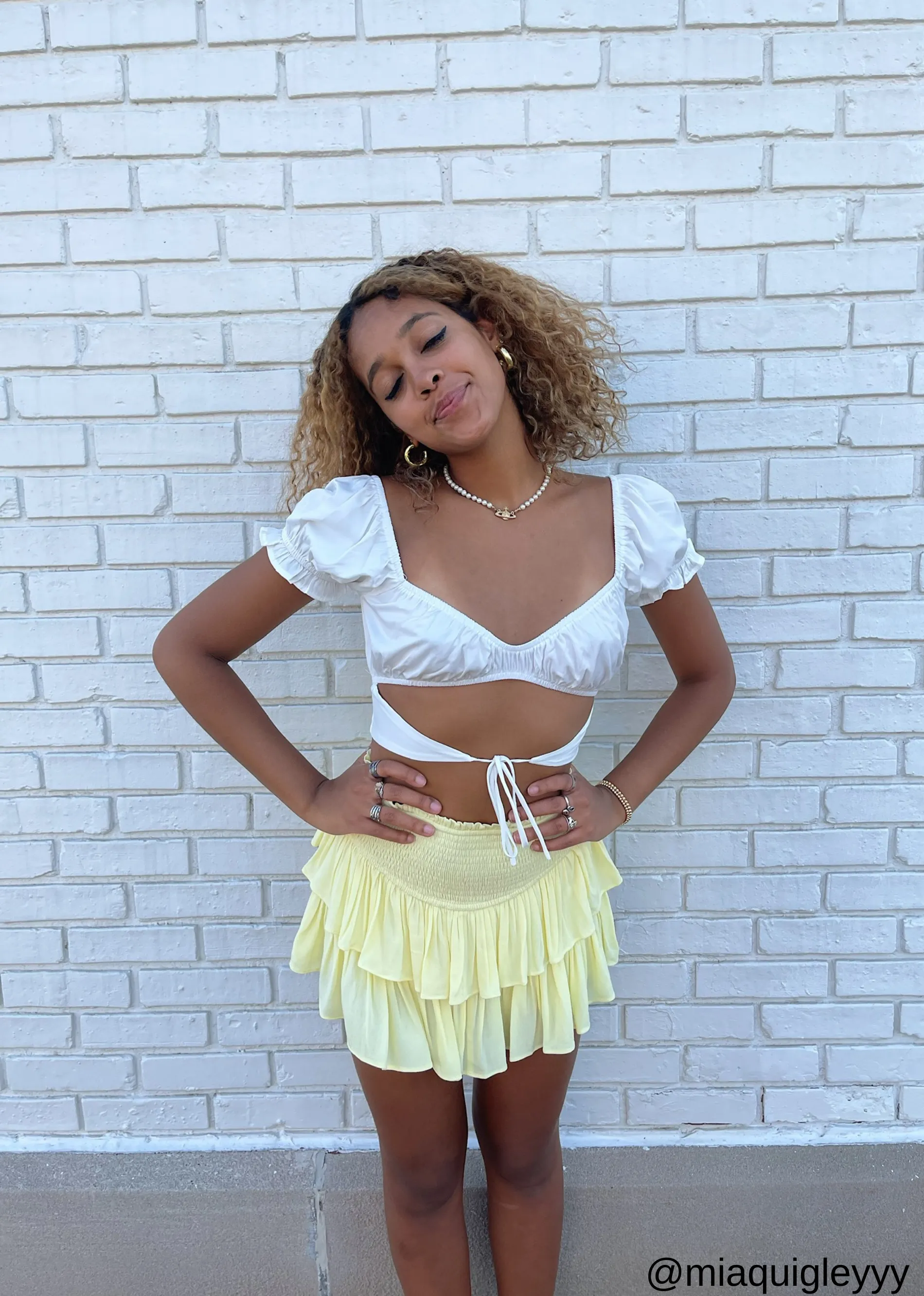 Deja Vu Top ★ White sold by Rock N Rags product image thumbnail 2