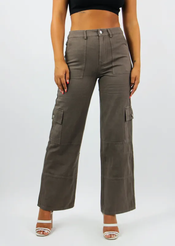 Staying Alive Cargo Pants ★ Teddy Brown sold by Rock N Rags