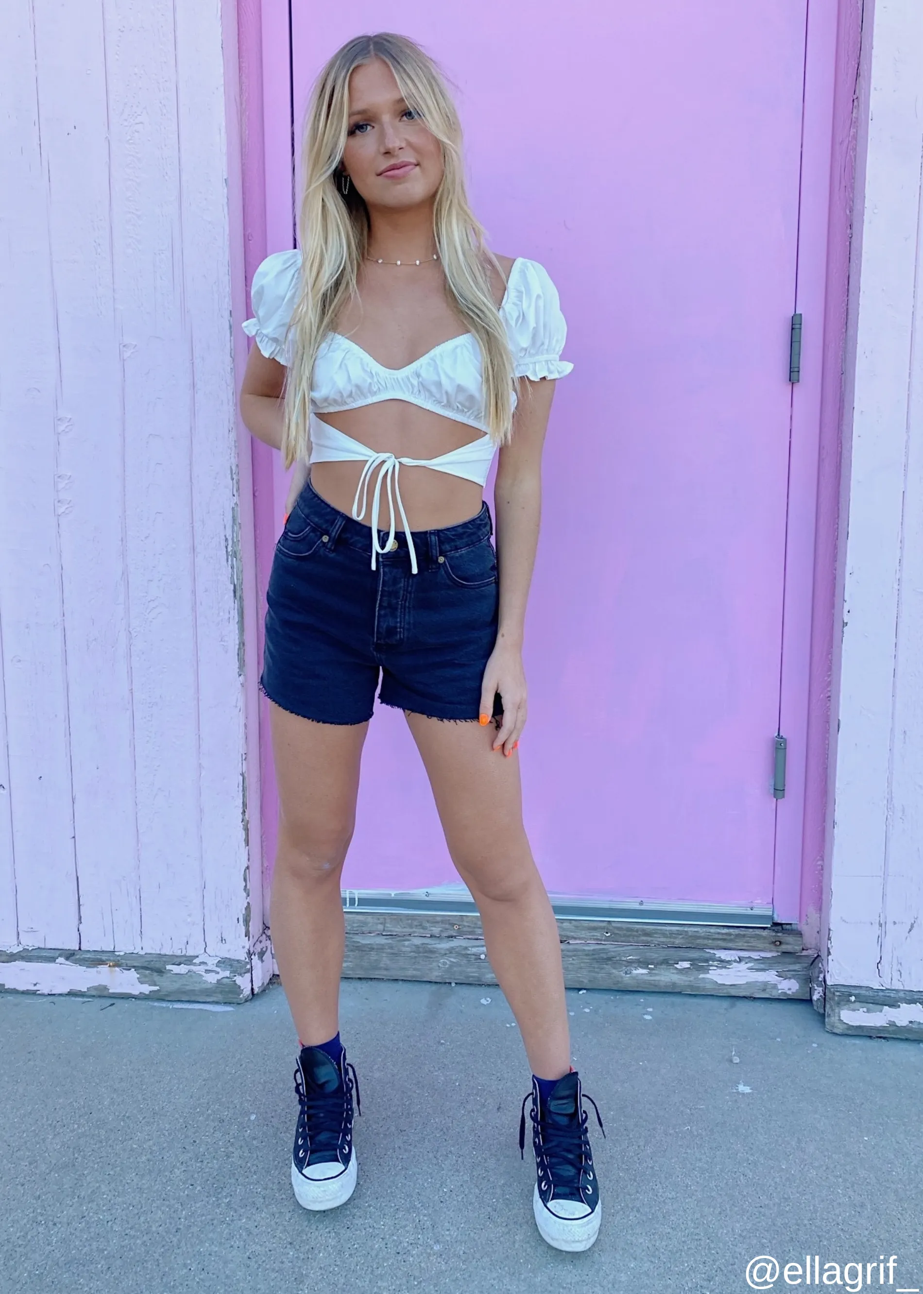 Deja Vu Top ★ White sold by Rock N Rags