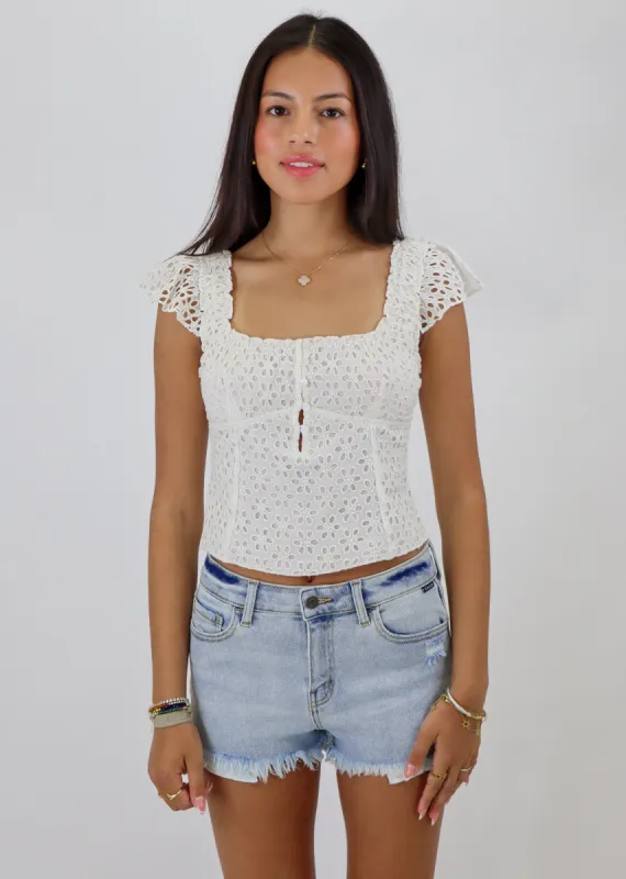 Free People Alma Tank ★ Ivory sold by Rock N Rags