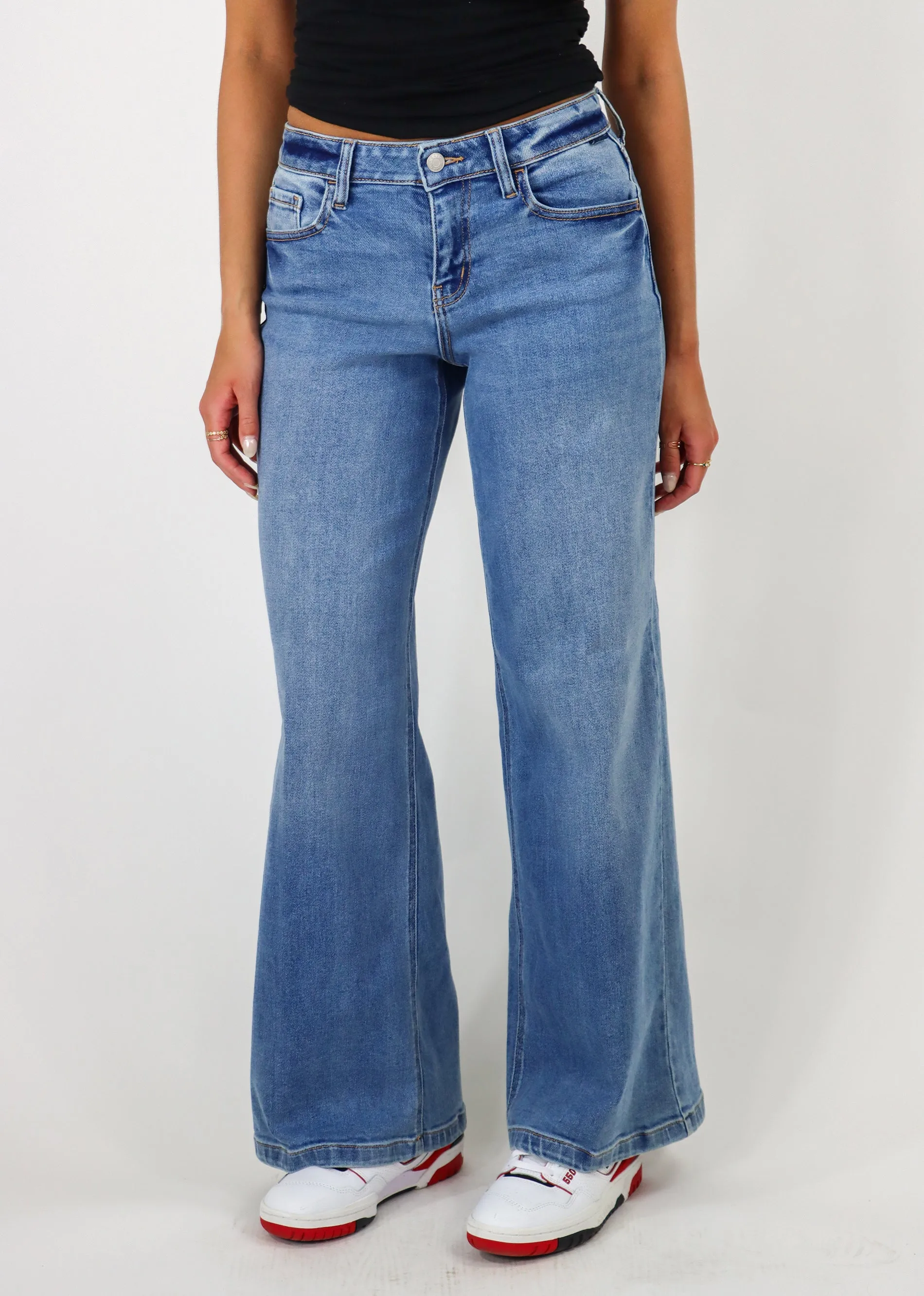 Blue Eyes Low Rise Jeans ★ Medium Wash sold by Rock N Rags product image thumbnail 2