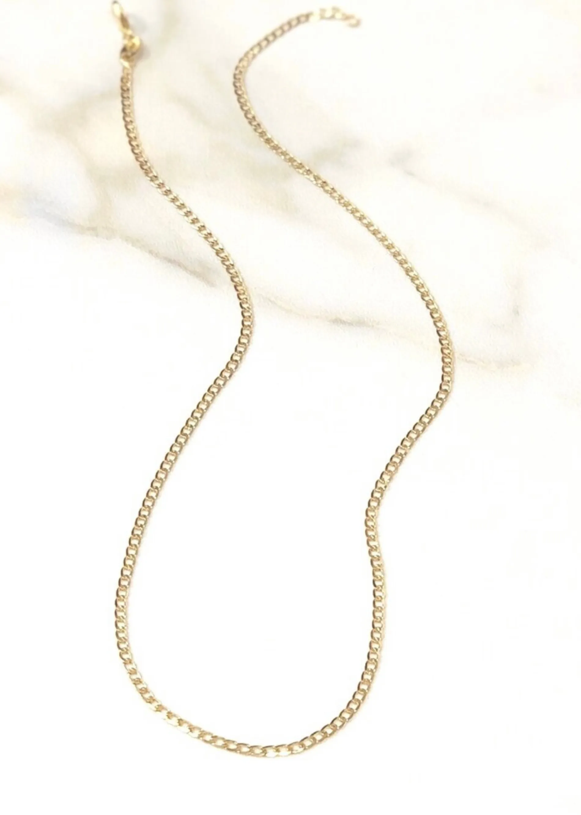 Cuban Chain Necklace ★ Gold 18'' sold by Rock N Rags