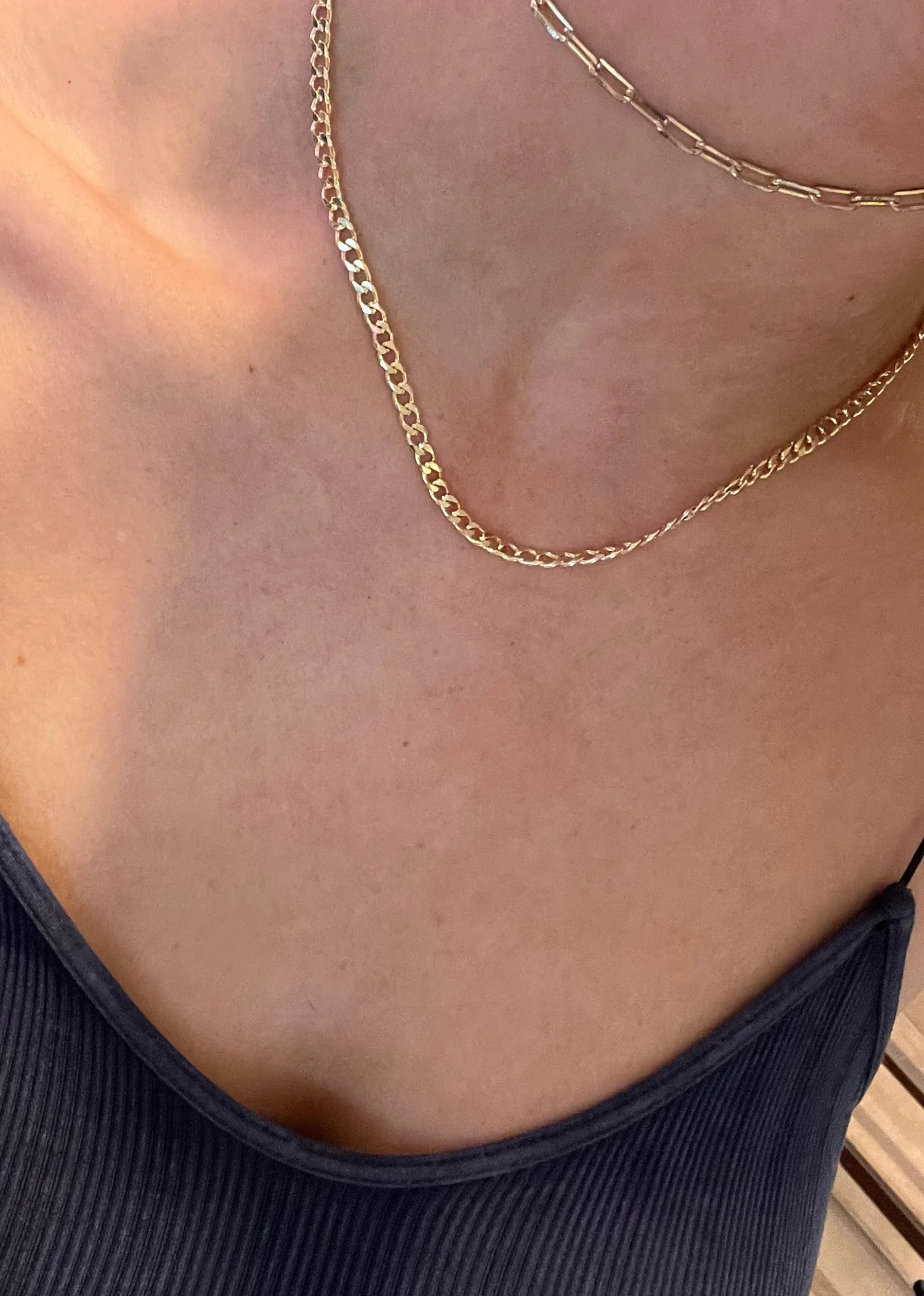 Cuban Chain Necklace ★ Gold 18'' sold by Rock N Rags product image thumbnail 2