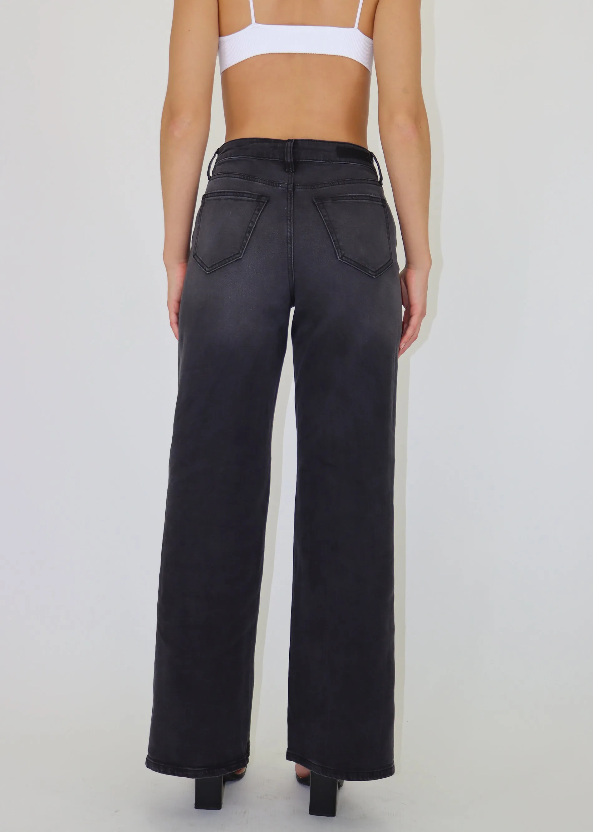 Like It Better Jeans ★ Grey sold by Rock N Rags product image thumbnail 4