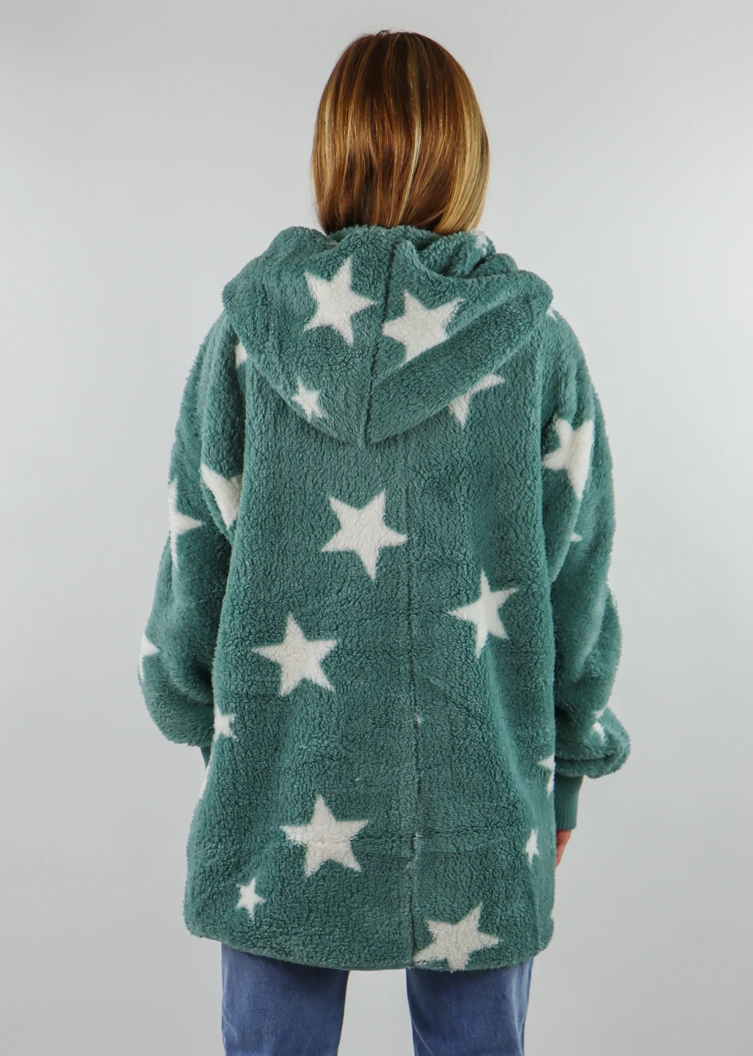 Fuzzy Star Jacket ★ Sage sold by Rock N Rags product image thumbnail 3