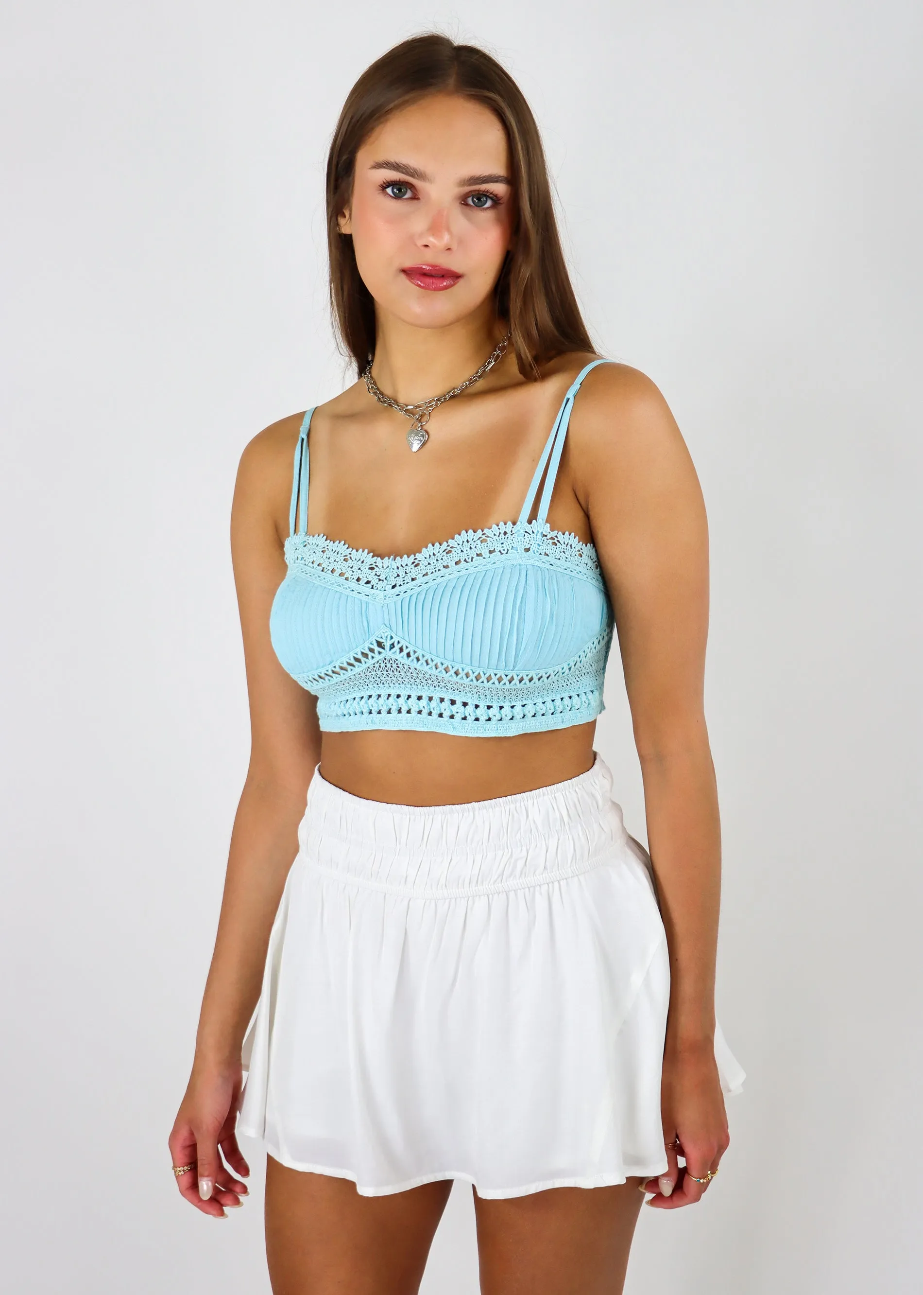 Free People Tallulah Bralette ★ Aqua sold by Rock N Rags product image thumbnail 3