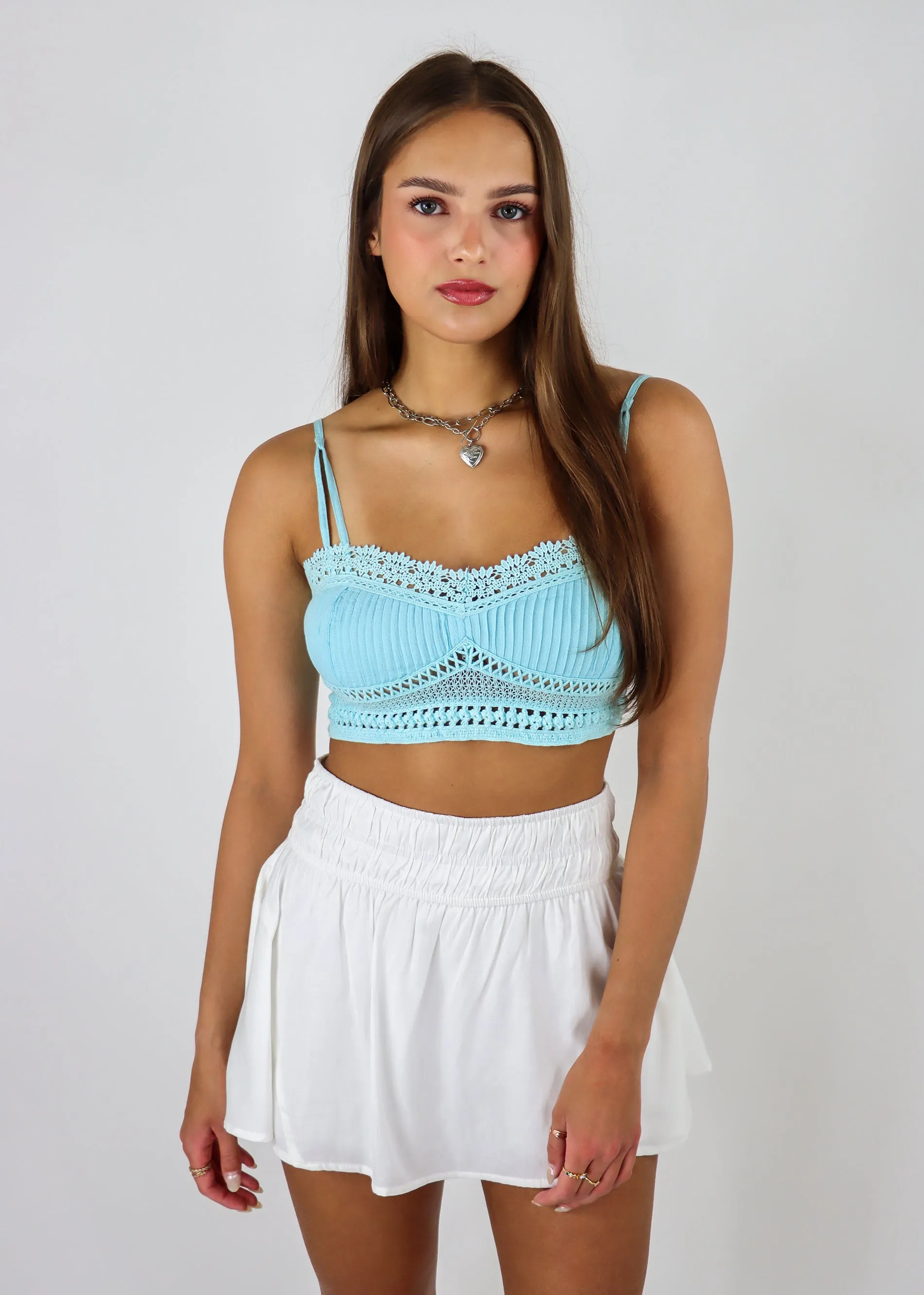 Free People Tallulah Bralette ★ Aqua sold by Rock N Rags product image thumbnail 2