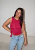 Softly Spoken Tank ★ Wine sold by Rock N Rags