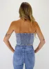 The Difference Tube Top ★ Light Wash sold by Rock N Rags