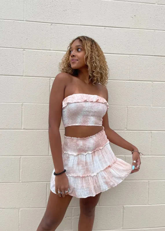 Staring At The Sun Skirt ★ Blush made by Rock N Rags