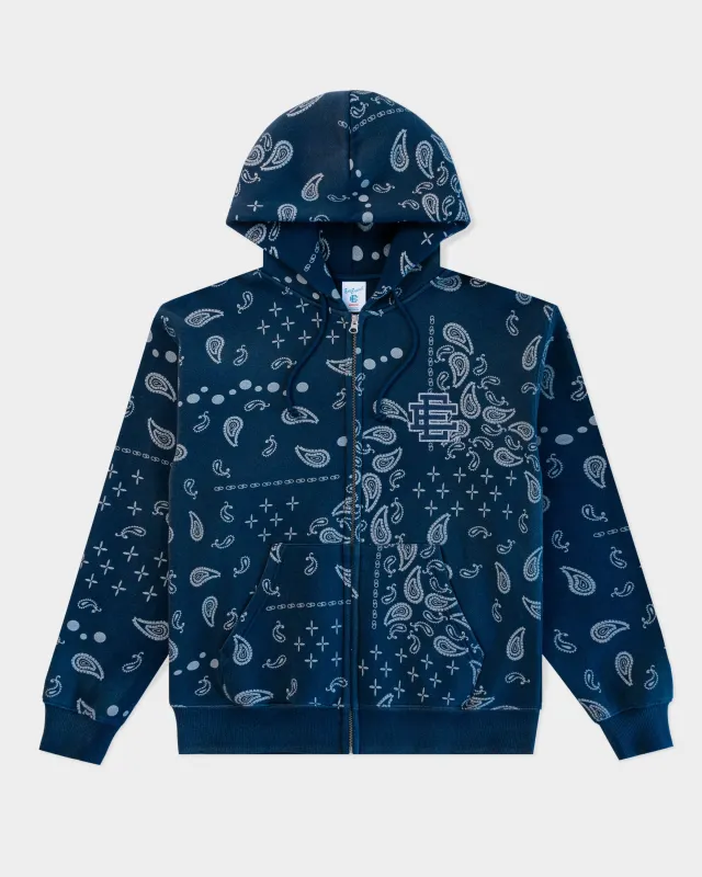 EE® Paisley Zip-Up sold by Eric Emanuel