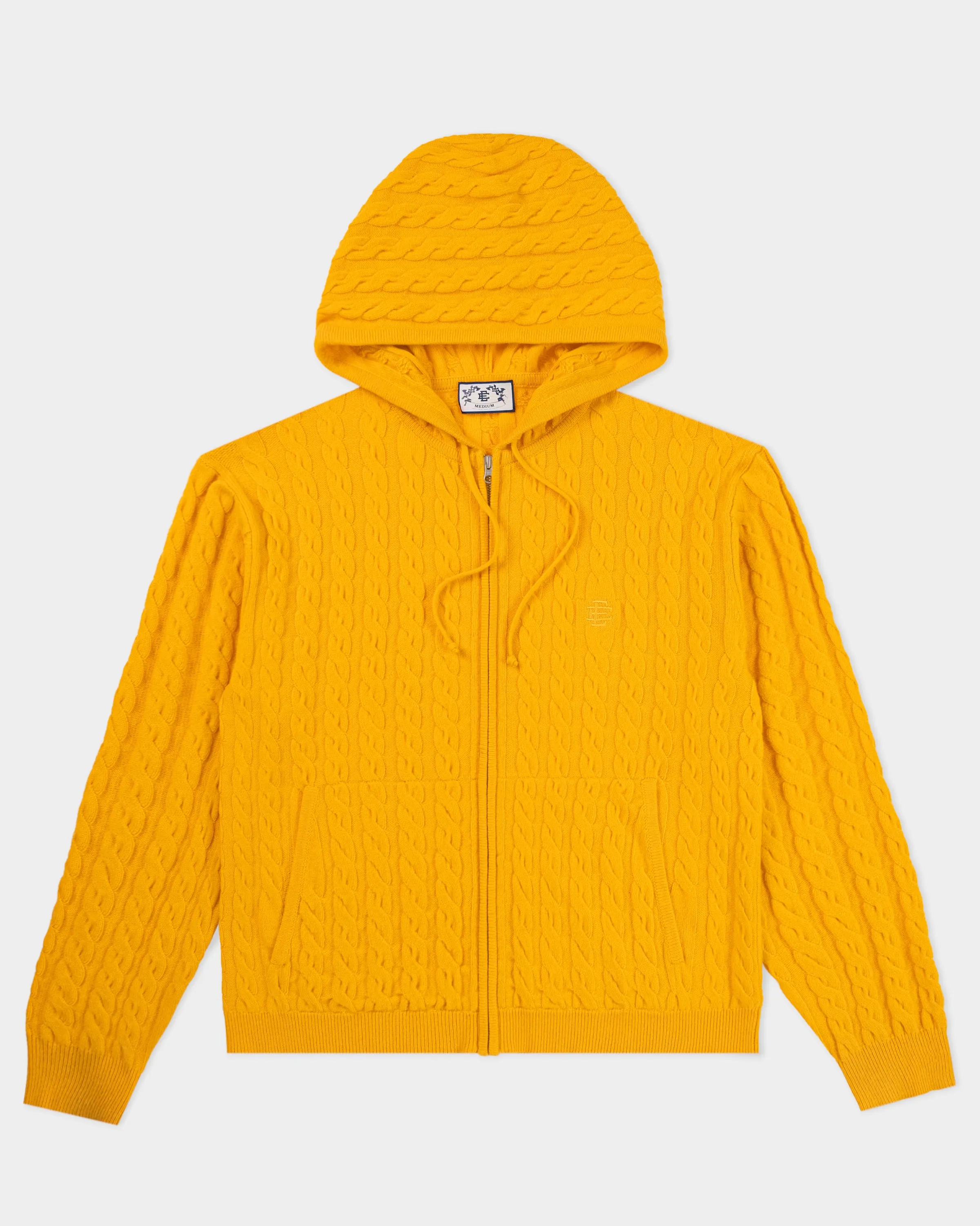 EE® Cable Knit Zip-Up sold by Eric Emanuel