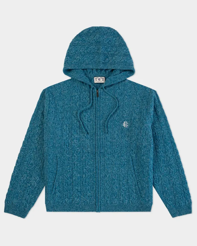 EE® Cable Knit Zip-Up sold by Eric Emanuel