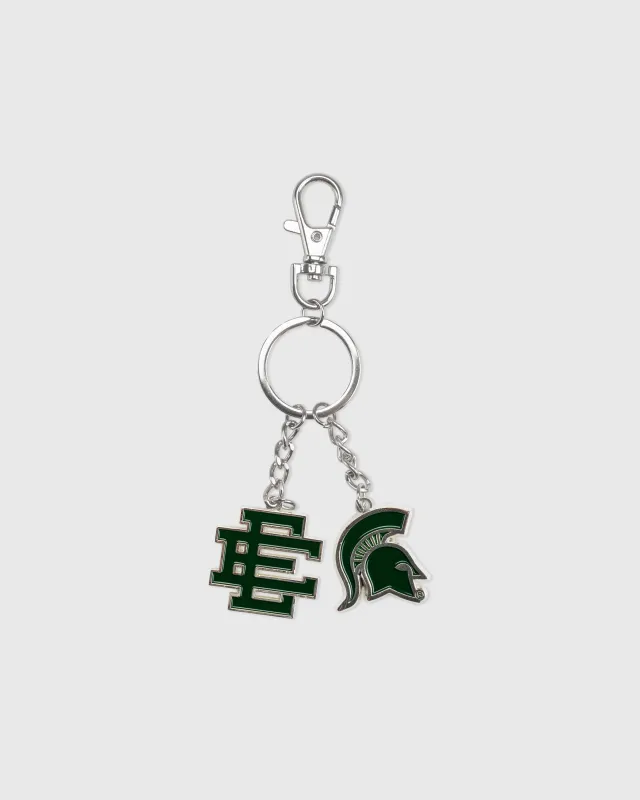 EE® Michigan St. Keychain made by Eric Emanuel