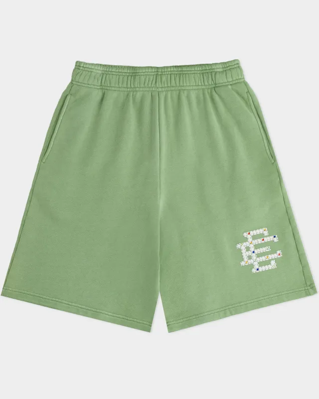 EE® Rhinestone Sweatshort made by Eric Emanuel