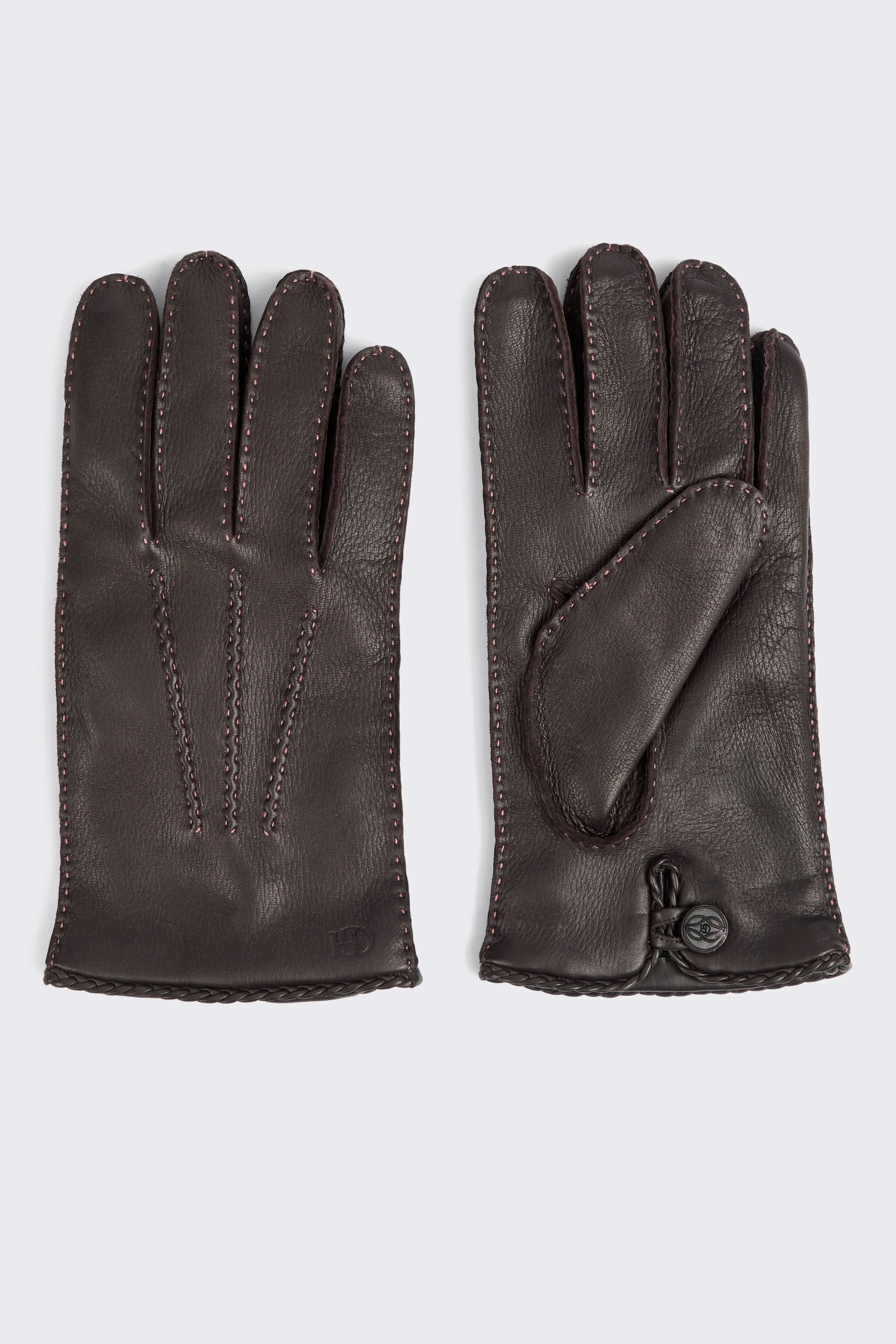 Waring Deerskin Leather Gloves Brown sold by Gieves and Hawkes product image thumbnail 2