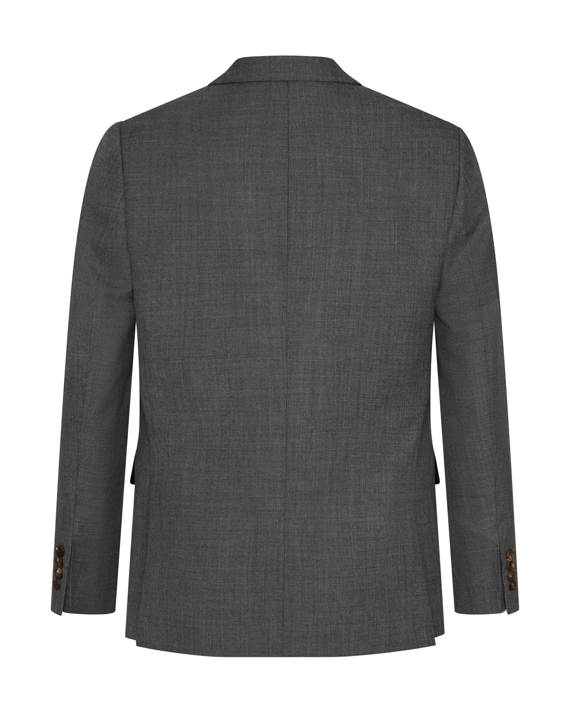 Roberts Wool Suit Jacket Charcoal Marl sold by Gieves and Hawkes product image thumbnail 5