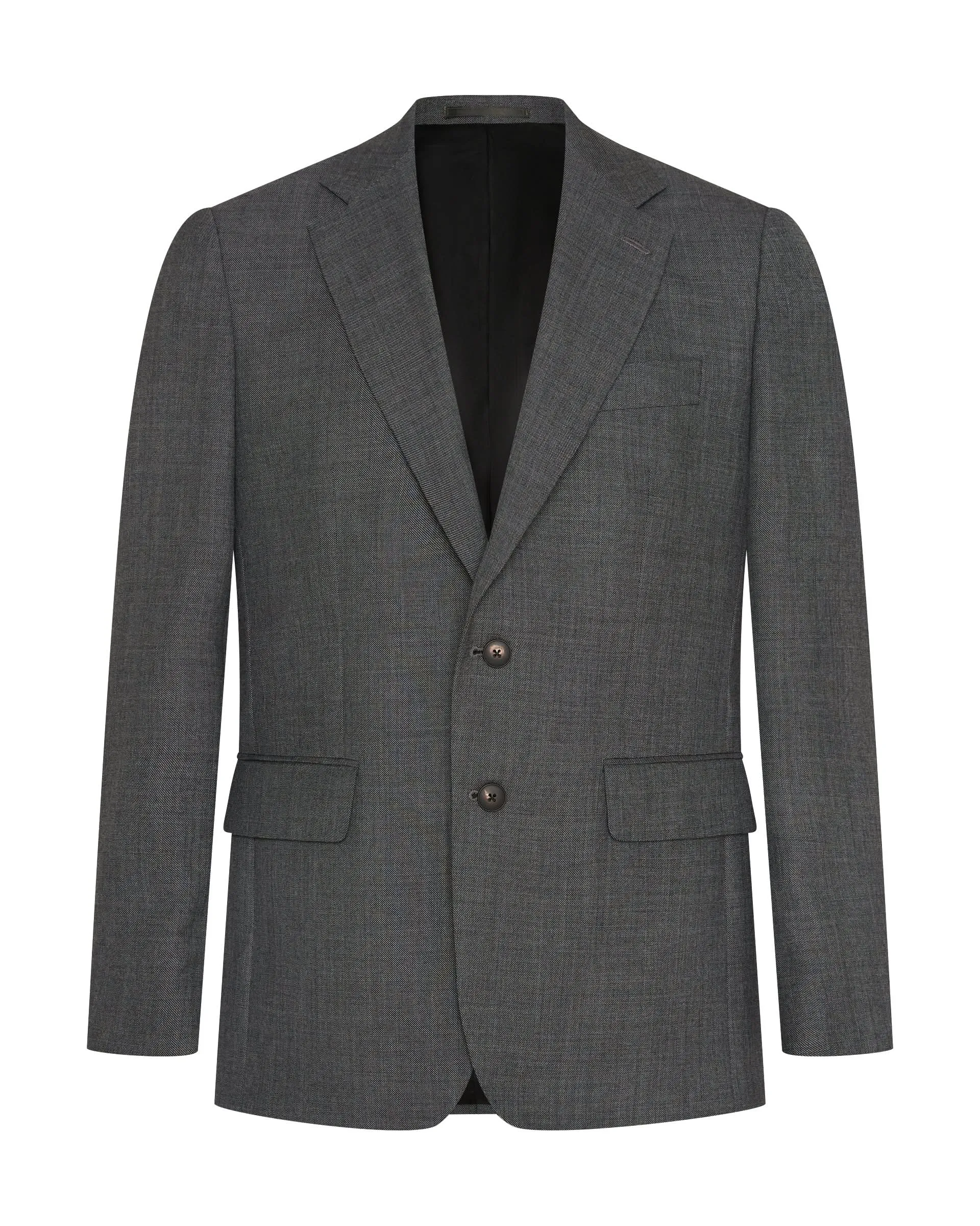 Roberts Wool Suit Jacket Charcoal Marl sold by Gieves and Hawkes product image thumbnail 4
