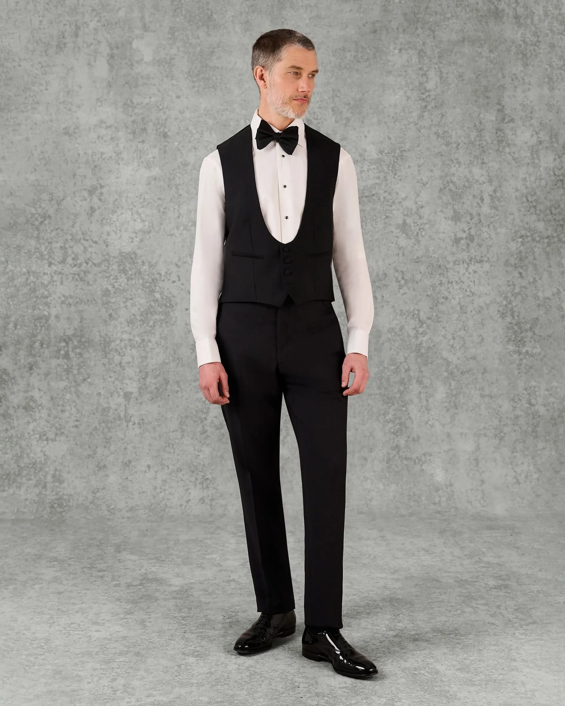 Shelford Wool Mohair Barathea Shawl Lapel Tuxedo sold by Gieves and Hawkes product image thumbnail 4