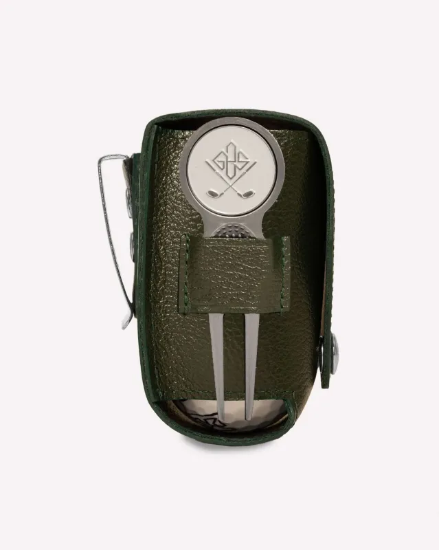 Capra Golf Tidy Forest Green made by Gieves and Hawkes
