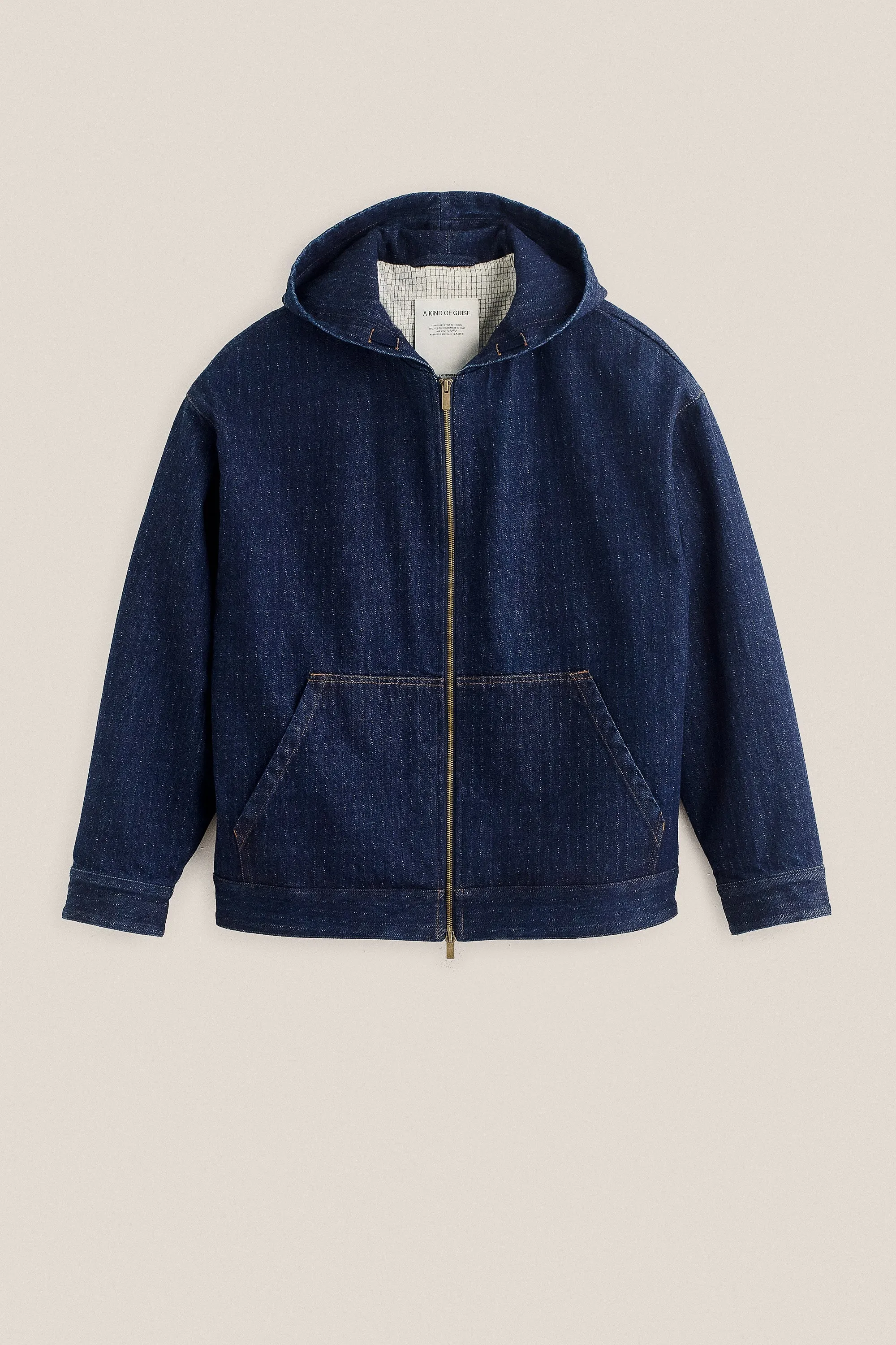 DARKHAN DENIM HOODIE sold by A Kind of Guise product image thumbnail 2