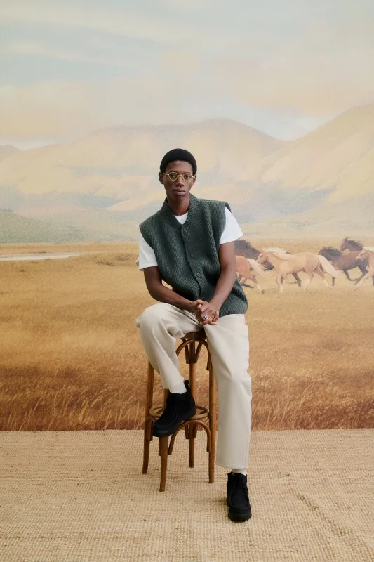 BAYAN KNIT VEST sold by A Kind of Guise