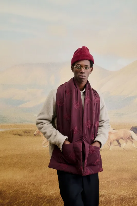 PAULOS PUFFER SCARF made by A Kind of Guise