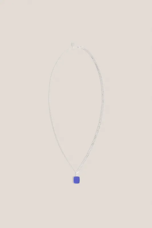 YIN YANG NECKLACE WITH STONE made by A Kind of Guise