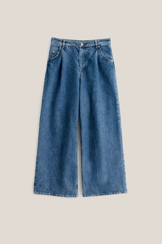 PADMA PLEATED DENIM made by AW25