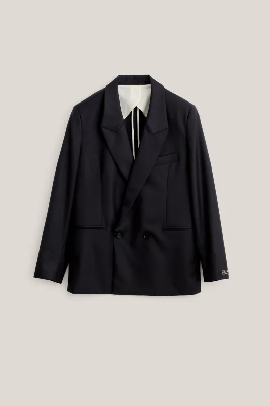 RELAXED DOUBLE-BUTTONED BLAZER made by AW25