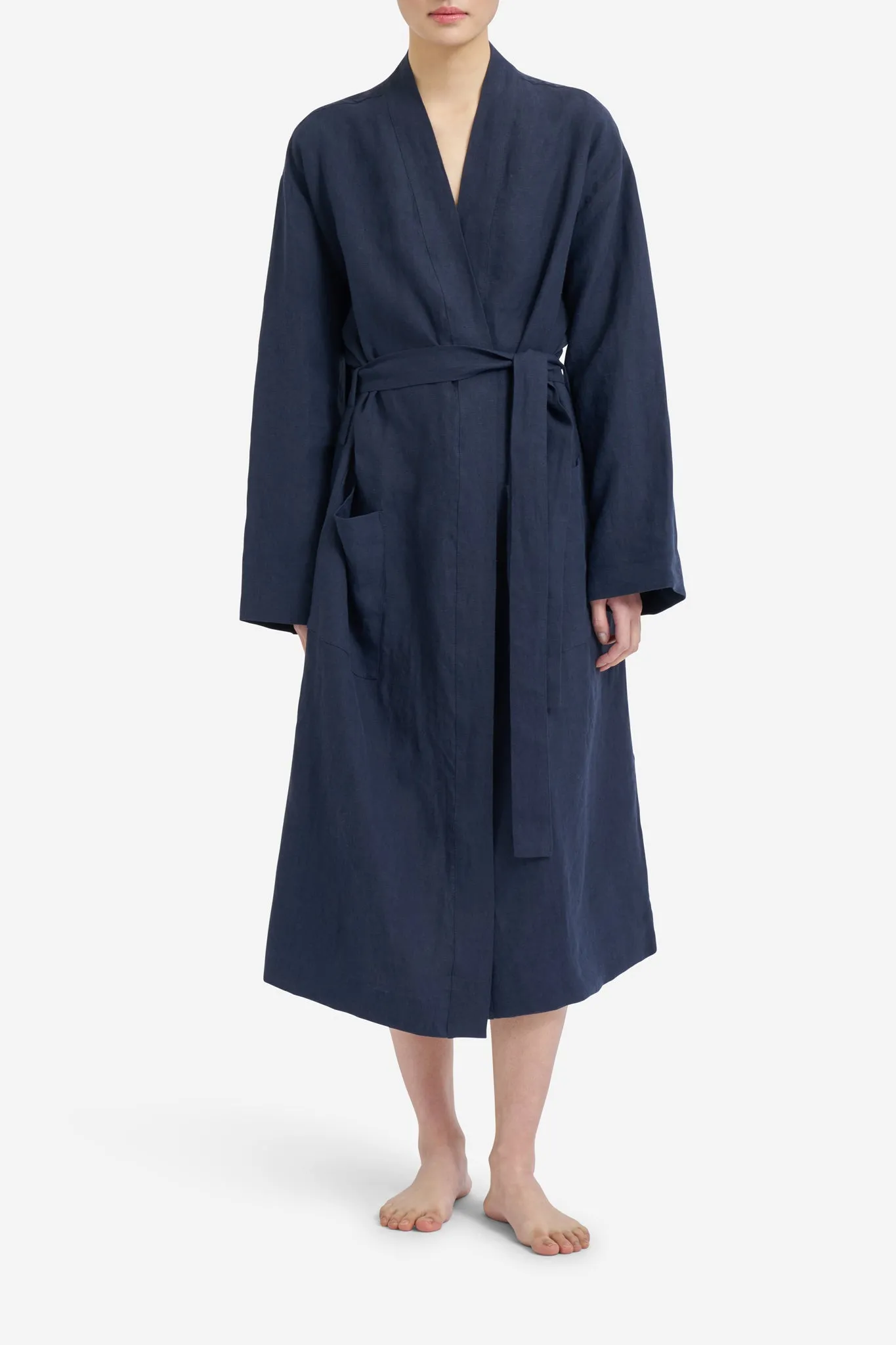 LINEN BATHROBE sold by A Kind of Guise product image thumbnail 5