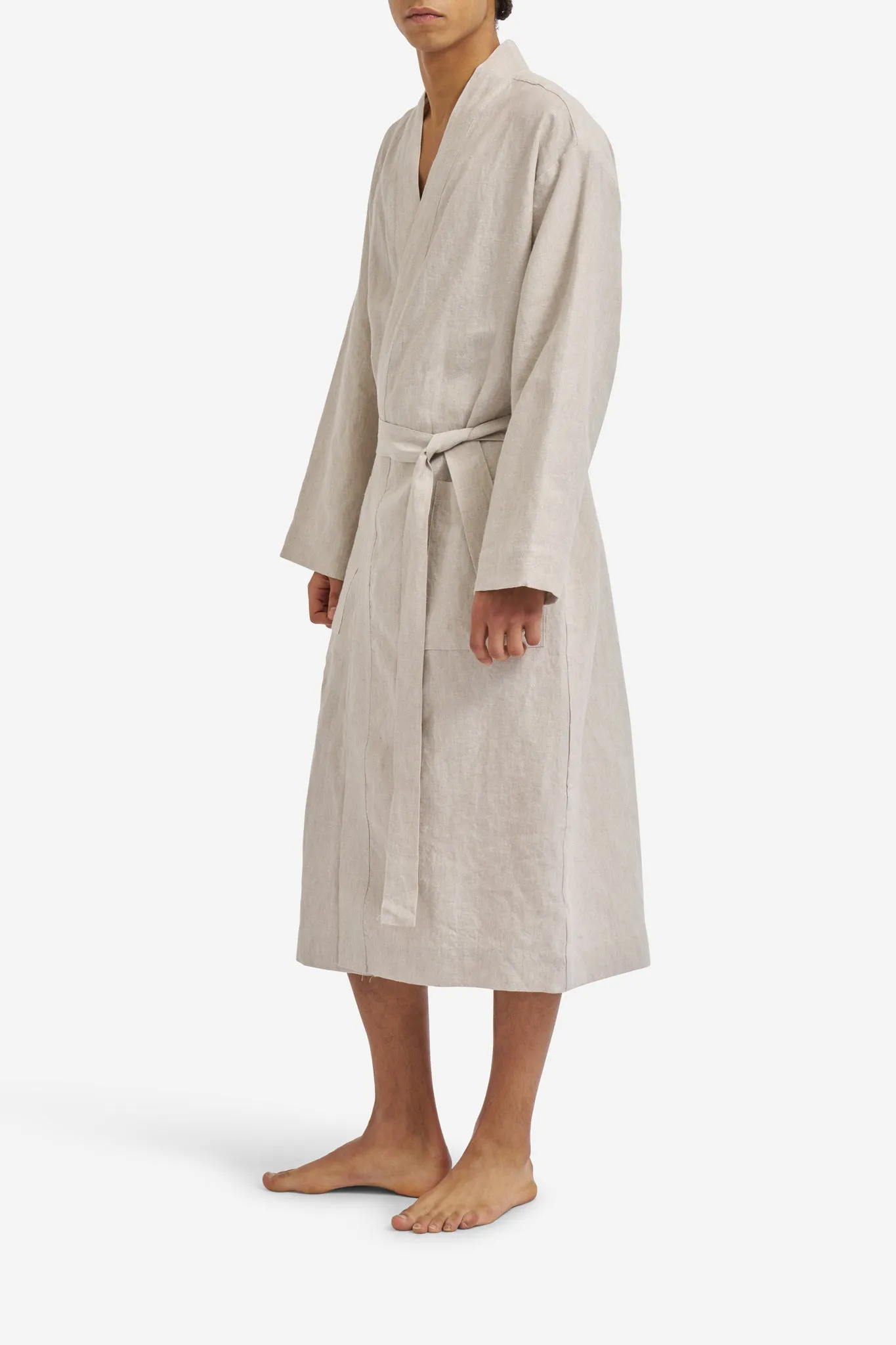 LINEN BATHROBE sold by A Kind of Guise product image thumbnail 3