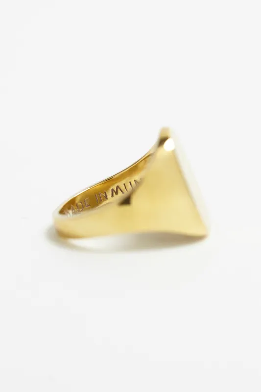 SIGNET RING GOLD sold by A Kind of Guise